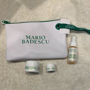 Mario Badescu 4-pc Travel Skincare Set, Eye Cream, Tonic Mask, Facial Spray